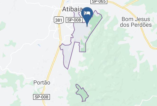 Atibaia - Refugio Do Artista Maps