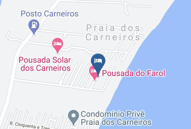 Refugio Dos Carneiros Casa De Temporada Mapa
 - Pernambuco - Tamandare