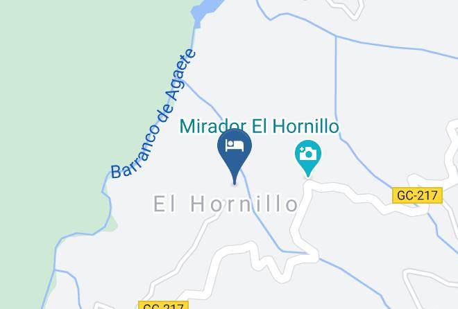 Refugio El Hornillo Map