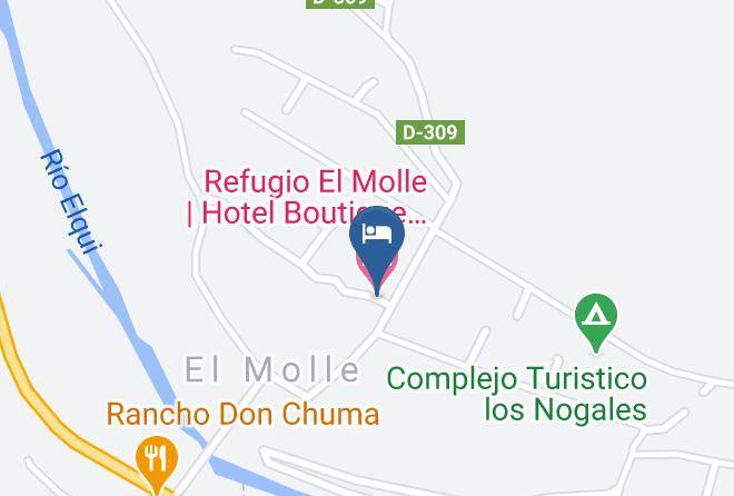 Elqui Province - Refugio El Molle Maps