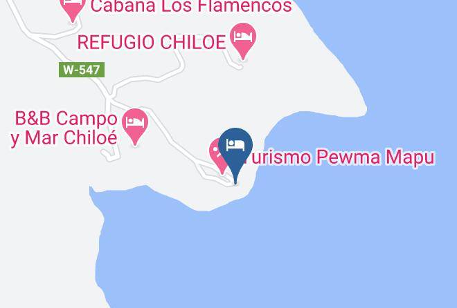 Chiloe Province - Refugio Llau Llau Maps