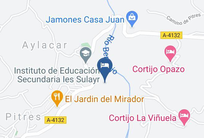 Granada - Refugio Los Albergues Maps