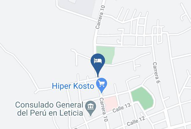 Leticia - Refugio Makuruma Maps