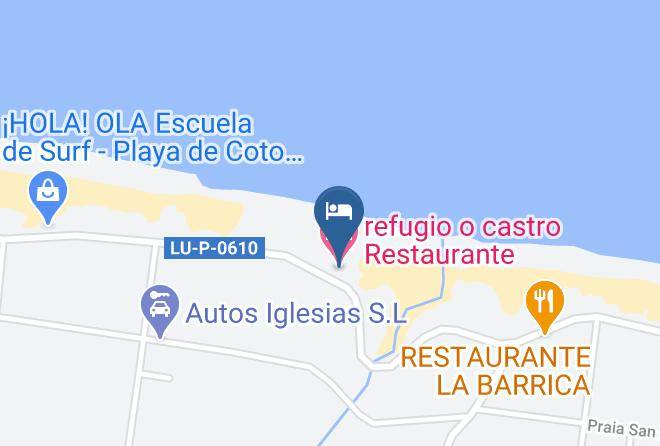 Lugo - Refugio O Castro Restaurante Maps