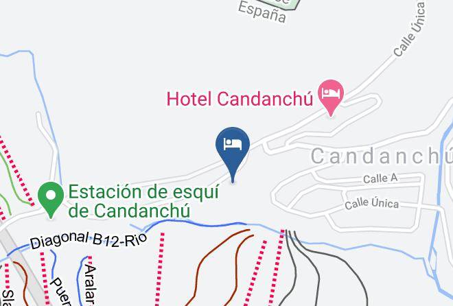 Huesca - Refugio Pepe Garces Maps