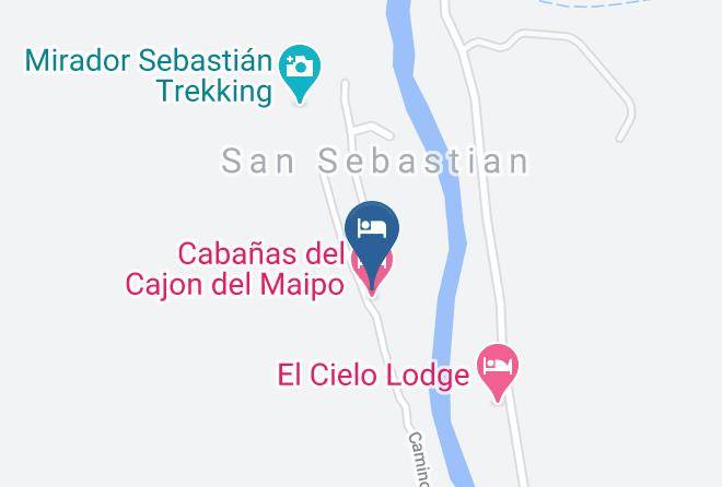 Cordillera Province - Refugio Piedra Grande Maps