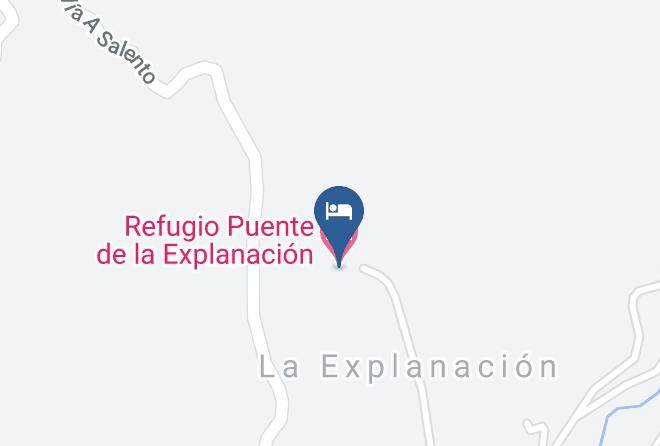 Refugio Puente De La Explanacion Map