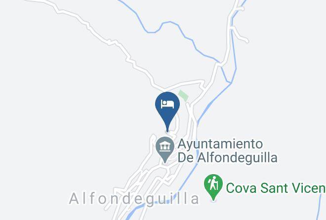 Castellon - Refugio Serra Maps