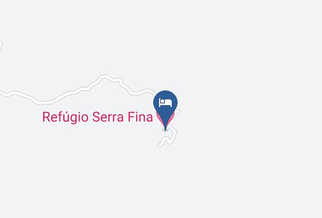 Refugio Serra Fina Map