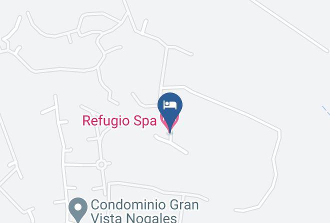 Refugio Spa Map