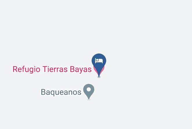Curico Province - Refugio Tierras Bayas Maps