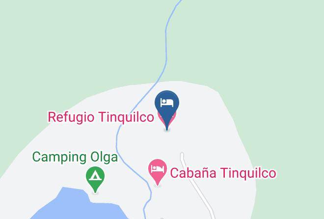 Cautin Province - Refugio Tinquilco Maps