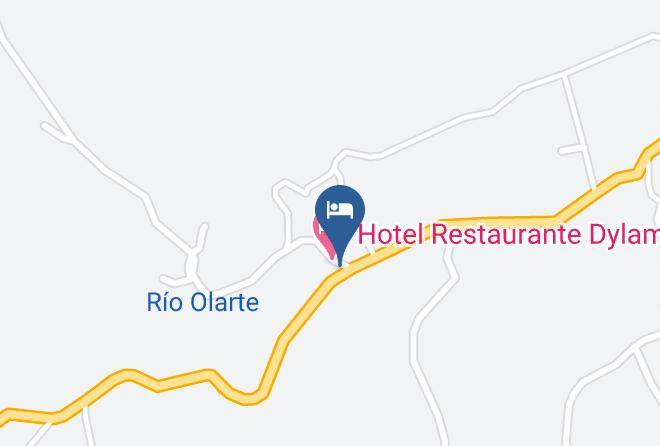 Refugio Y Restaurante Dylam Map - Boyaca - Aquitania