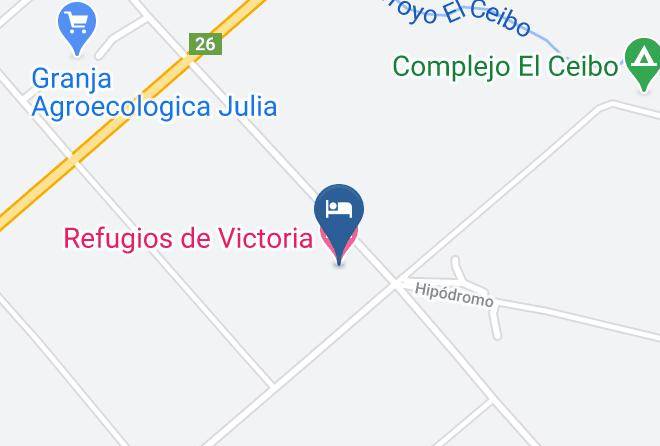 Victoria - Refugios De Victoria Hotel Maps