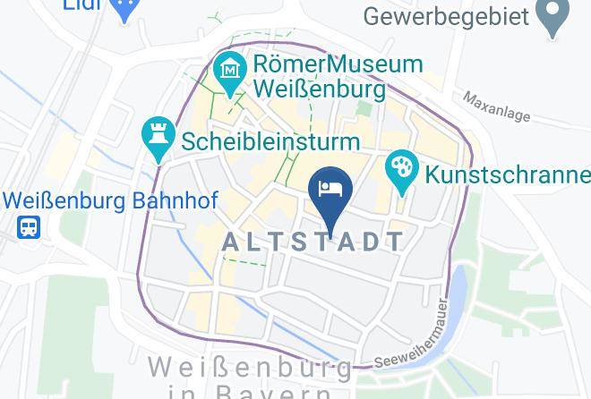 Weisenburg Gunzenhausen - Refukium In Der Altstadt Maps