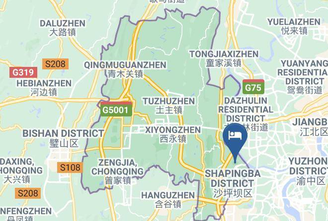 Shapingba District - Reg Hotel Maps