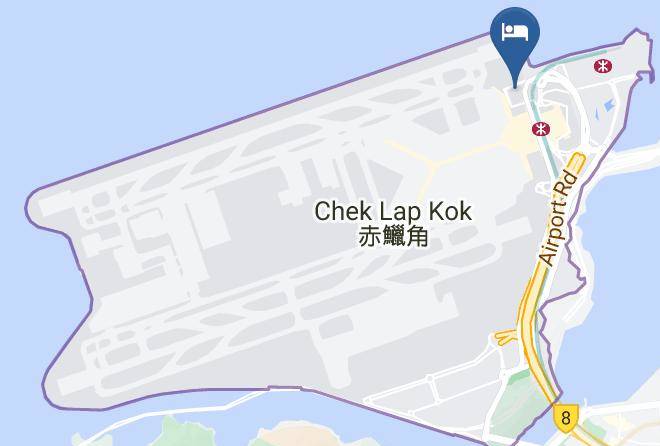 Regal Airport Hotel Hong Kong Map