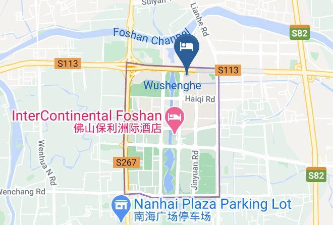 Foshan - Regal Financial Center Hotel Maps