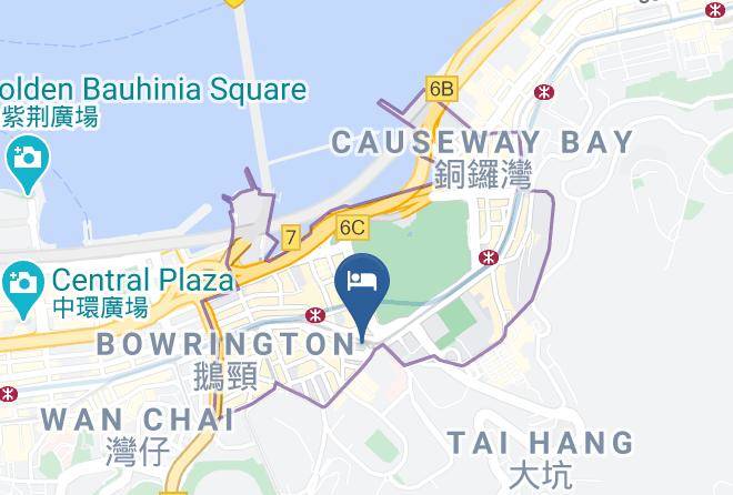 Wan Chai District - Regal Hongkong Hotel Maps