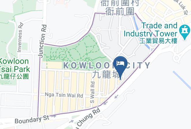 Regal Oriental Hotel Map