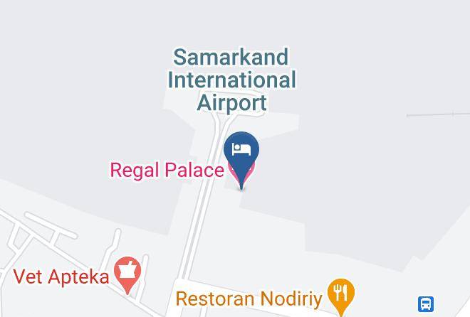 Samarqand - Regal Palace Hotel Maps