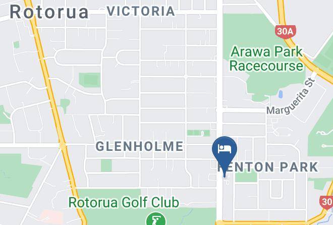 Rotorua - Regal Palms Resort Maps
