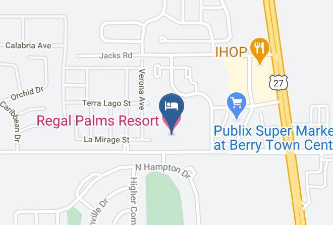 Polk - Regal Palms Resort Maps