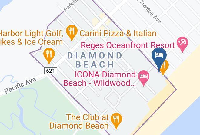 Cape May - Regal Plaza Beach Resort Maps