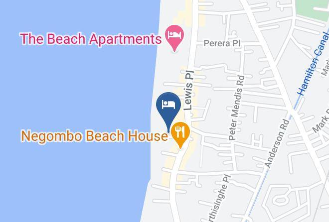 Colombo - Regal Reseau Hotel & Spa Maps