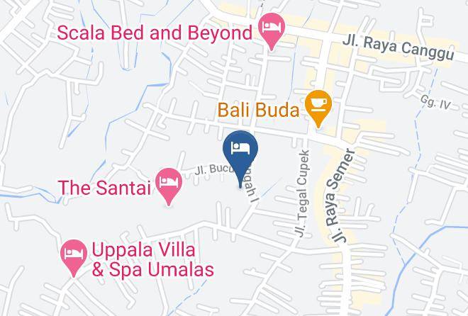 Badung Regency - Regali Residence Maps