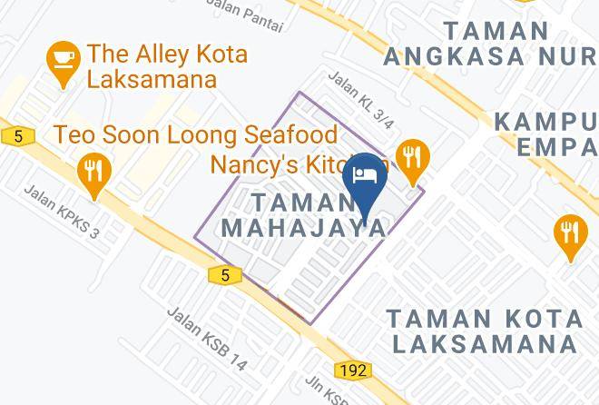 Melaka Tengah - Regalo Hotel Maps