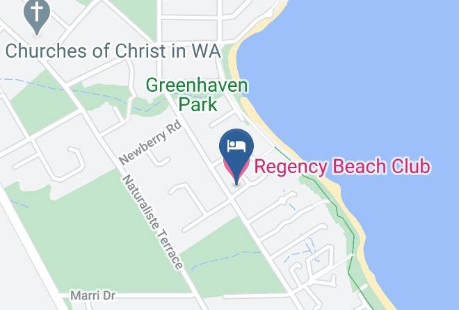 Regency Beach Club Map