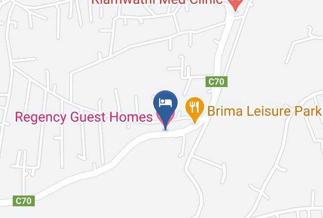 Nyeri - Regency Guest Homes Maps