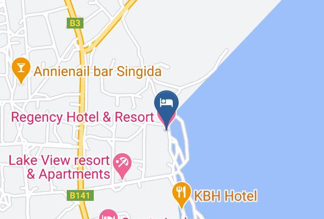 Singida Urban - Regency Hotel & Resort Maps