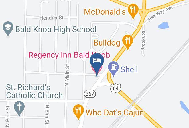 White - Regency Inn Bald Knob Maps