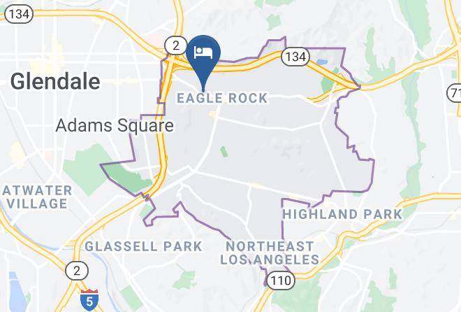 Regency Inn Los Angeles Map