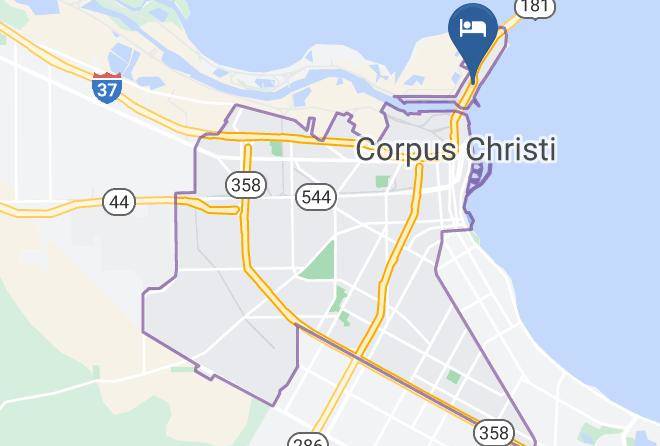 Nueces - Regency Inn Maps