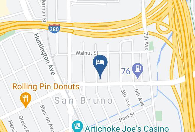 San Mateo - Regency Inn Maps