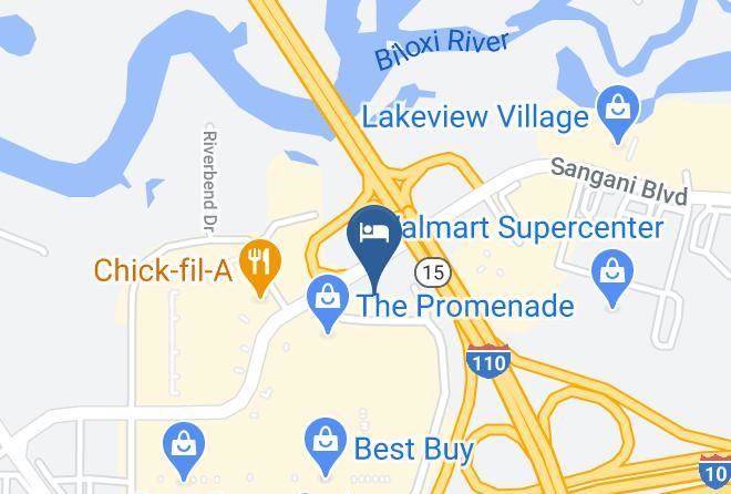 Harrison - Regency Inn & Suites Biloxi Maps
