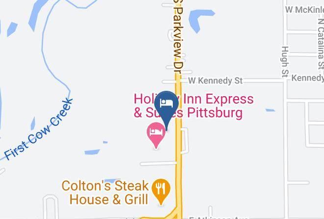 Crawford - Regency Inn & Suites Pittsburg Ks Maps