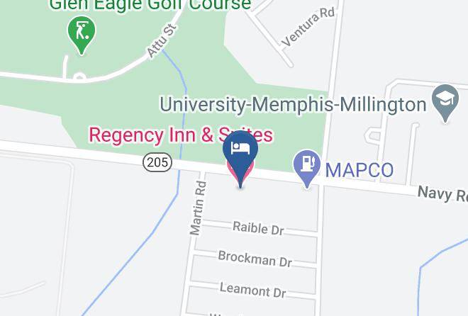 Shelby - Regency Inn & Suites Maps