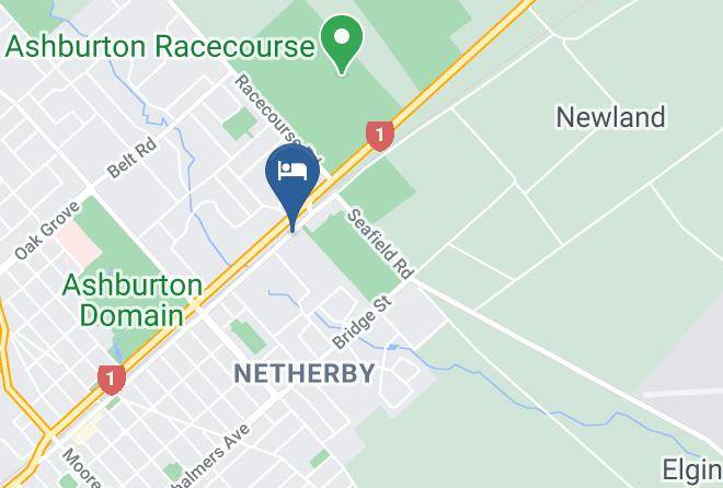 Ashburton - Regency Motel Maps
