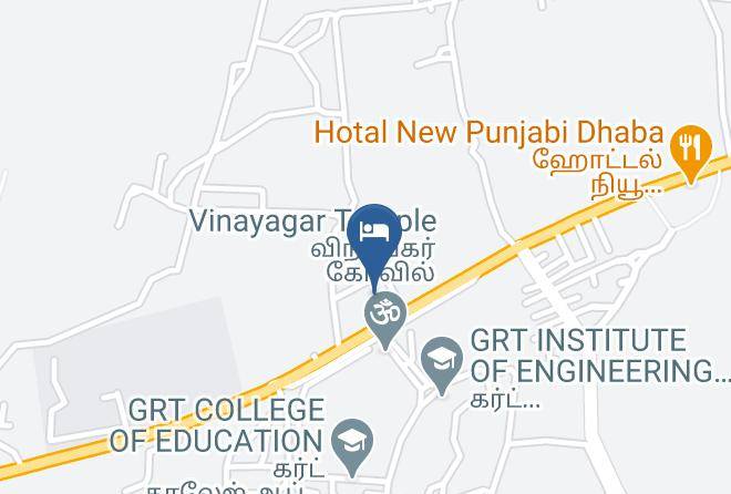 Thiruthani - Regency Tiruttani By Grt Hotels Maps