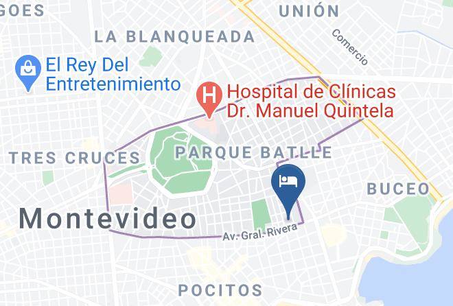 Municipio Ch - Regency Way Montevideo Hotel Maps