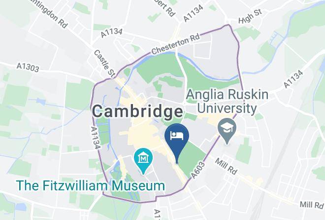 Cambridgeshire - Regent Hotel Maps