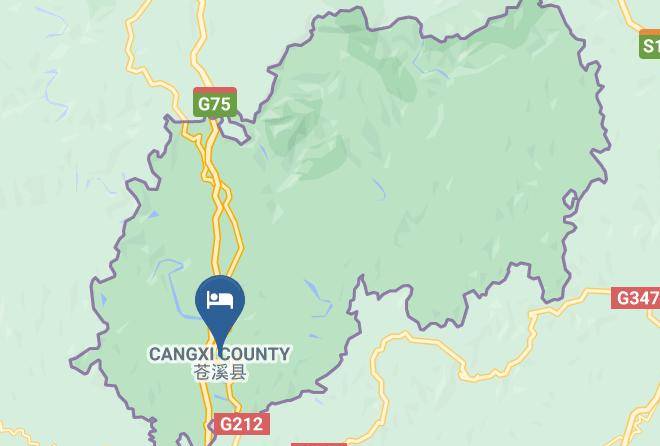 Guangyuan - Regent Hotel Maps