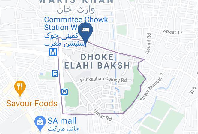Islamabad - Regent Hotel Maps