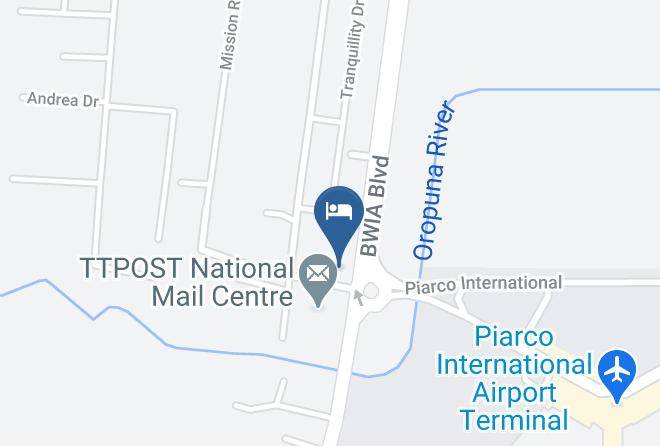 Tunapuna - Regent Star Hotel Maps