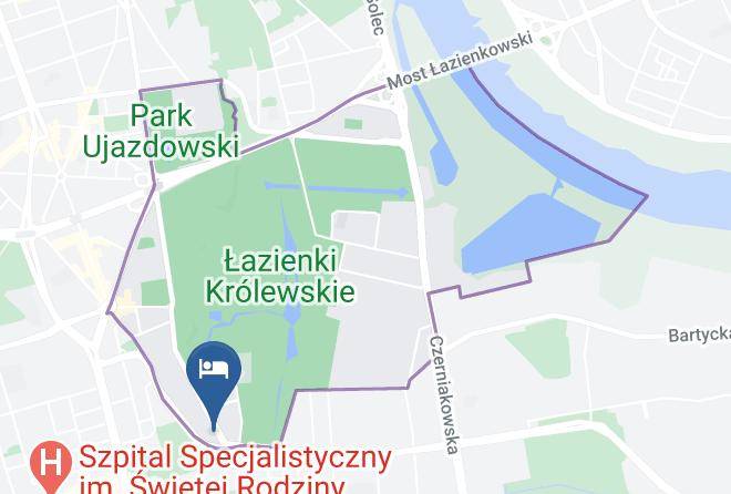 Regent Warsaw Hotel Map