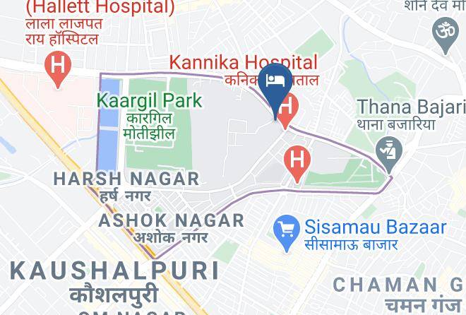 Kanpur - Regenta Central The Crystal Maps